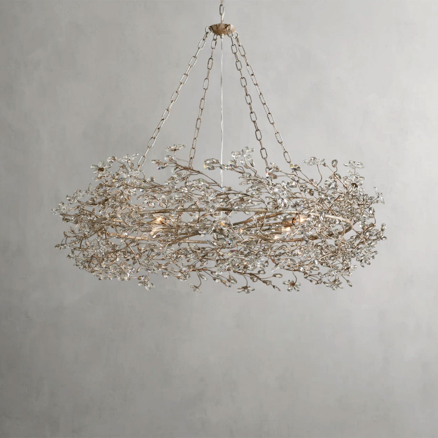 Fiore Crown Chandelier 39", 48", 60"